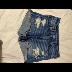 American eagle denim shorts